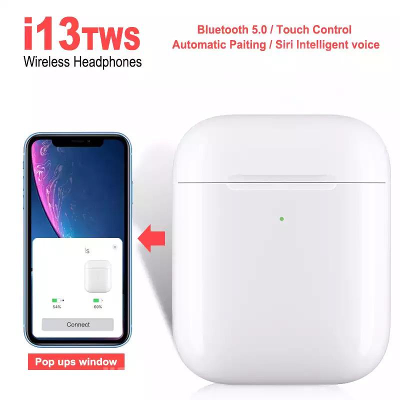 Casti audio wireless stereo i13 tws